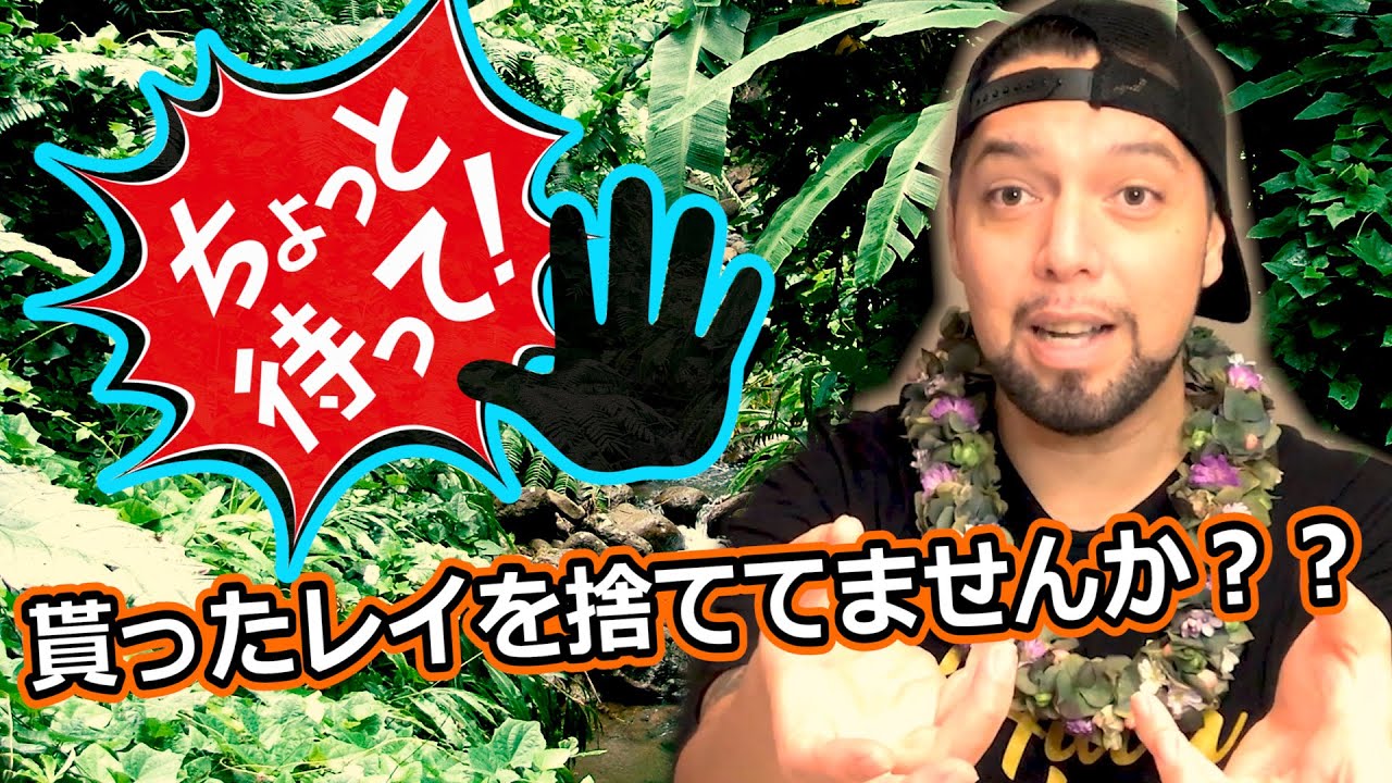 【レイの中に隠された秘密とは？】レイを捨てる前にぜひ見てください!!
