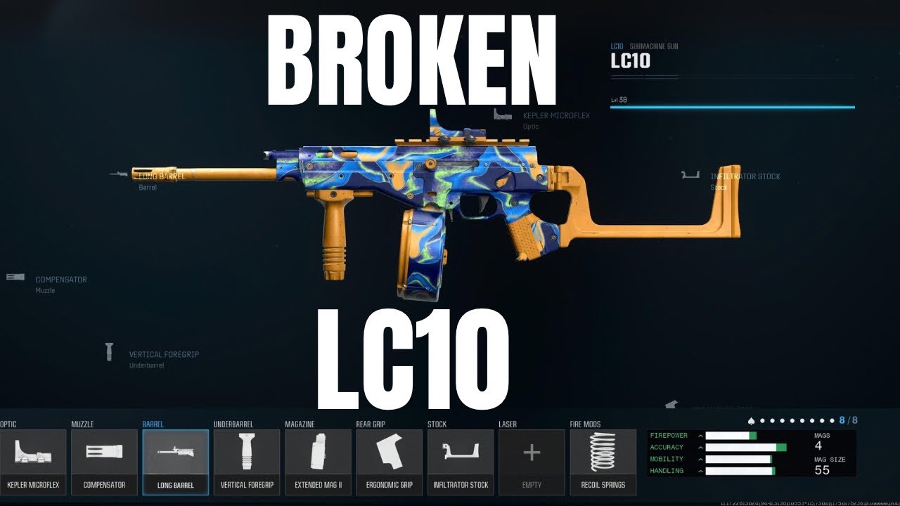 new LC10 LOADOUT is *BROKEN* in WARZONE! 🔥 (Best LC10 Class Setup) - BO6