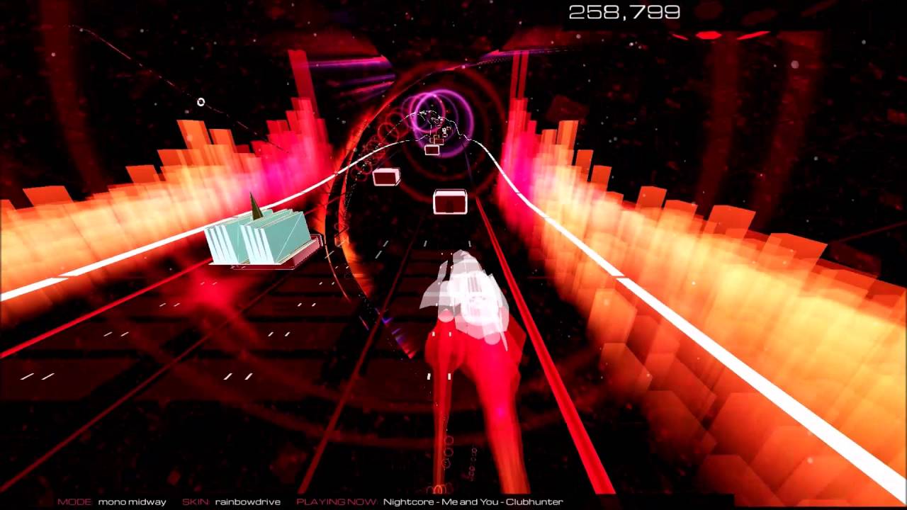 Audiosurf 2 : Nightcore - Me and You [ Clubhunter ]