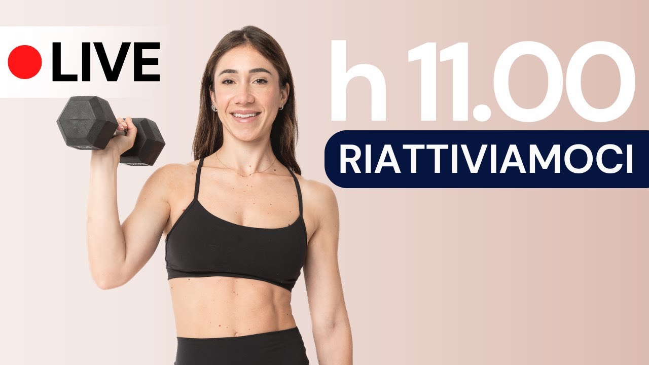 LIVE CFP WORKOUT 28 DICEMBRE - Riattiviamoci insieme con questo allenamento post feste