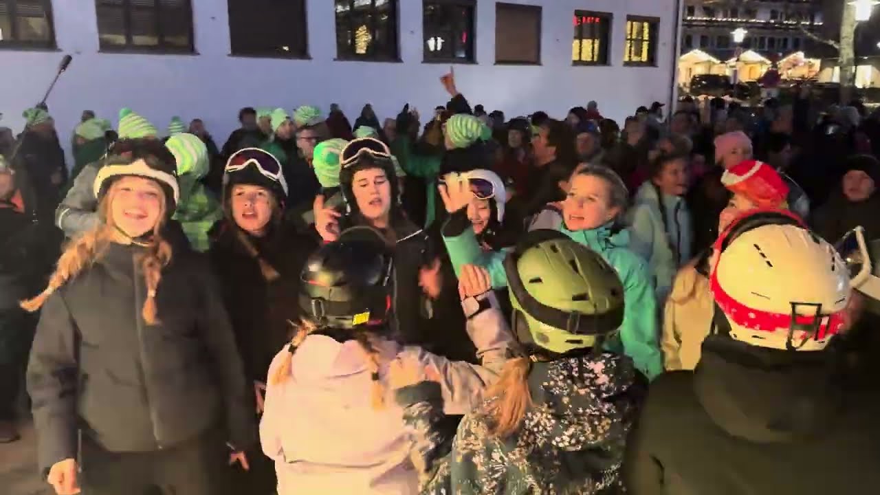 Alpenstarkstrom, Video 21, in Riezlern im Jan. 2026, Schneemanntreff mit Alpenstarkstrom