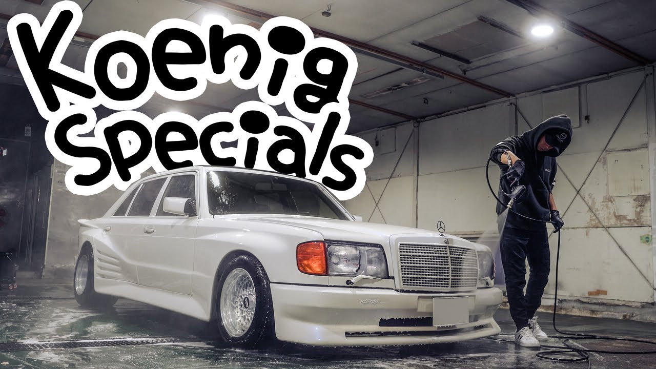 My Koenig Specials W126 560SEL in Full Detail (ケーニッヒベンツ フル洗車/ASMR/洗車作業音)