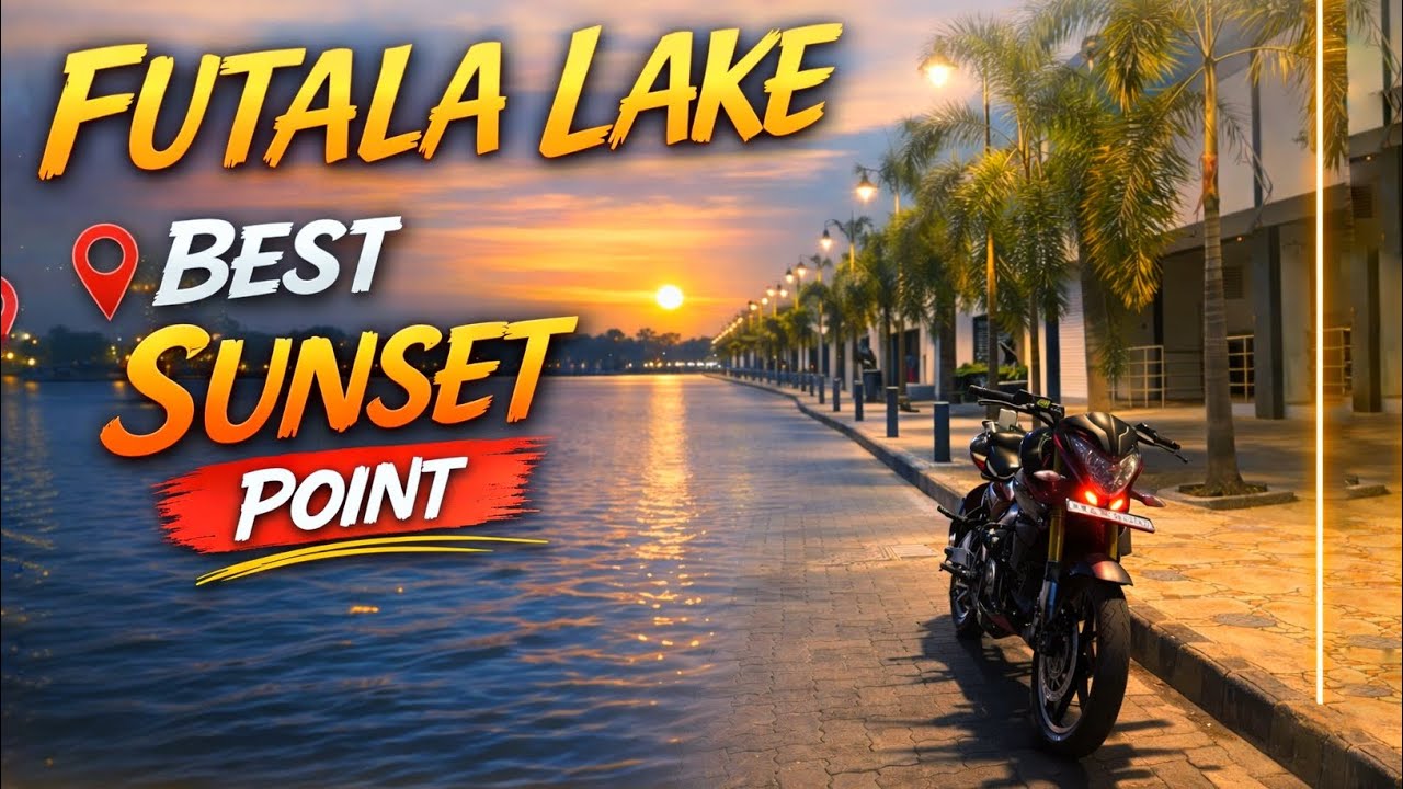 Futala Lake Nagpur Ride | NS200 | Perfect Evening Ride Spot 