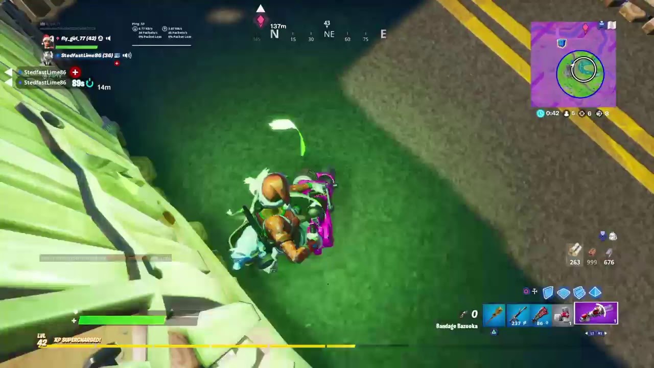 Fly Girl - Fortnite time for me to die but with a good player