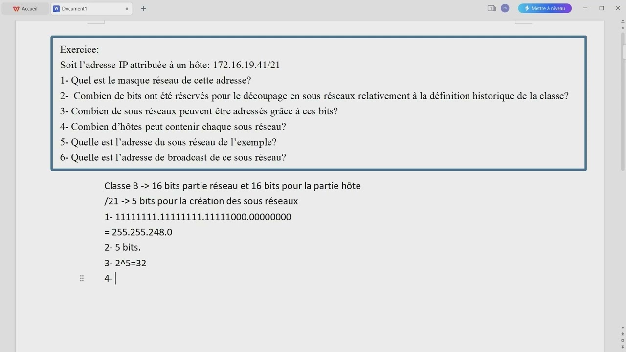 Subnetting Exercice02