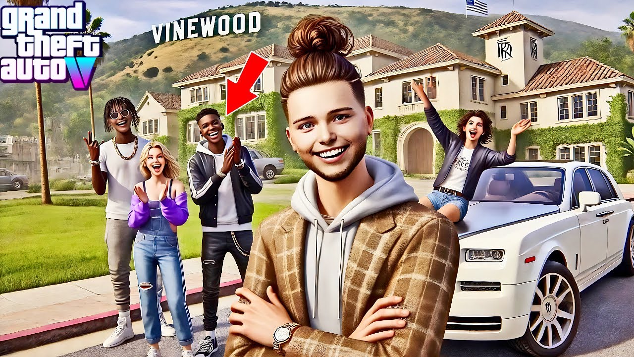 😎😎GTA 5 Real Life Teen Mod Remastered Season 1- The Journey Begins