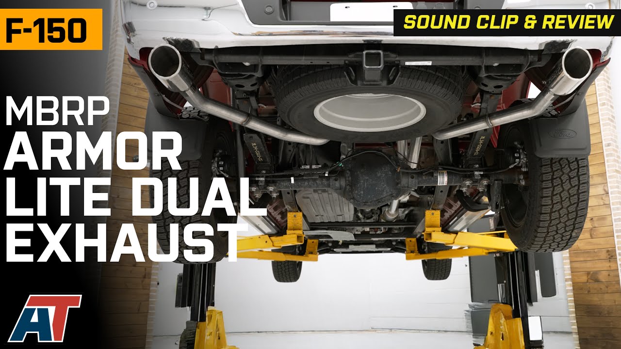 2021-2025 3.5L EcoBoost F-150 MBRP Armor Lite Dual Exhaust  Review & Sound Clip