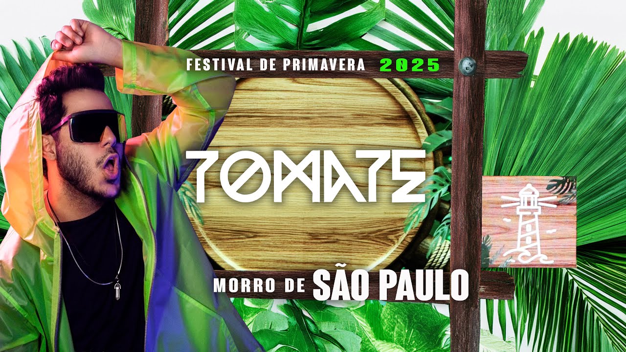 TOMATE AO VIVO - Morro de São Paulo - Festival da Primavera 2025 / 4k