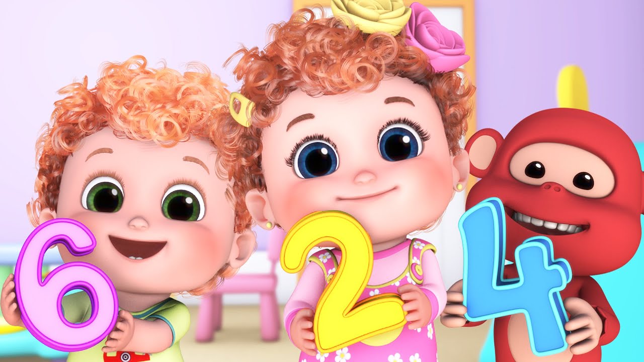 numbers song 1-10 | english cartoon songs| + more nursery rhymes & kids songs - Blue Fish 2023