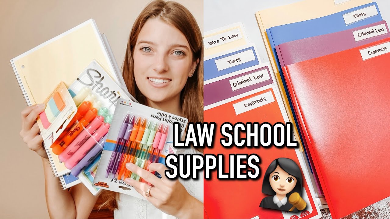 WHAT I BOUGHT TO STAY ORGANIZED IN LAW SCHOOL | LAW SCHOOL SUPPIES & ORGANIZATION (vlog)
