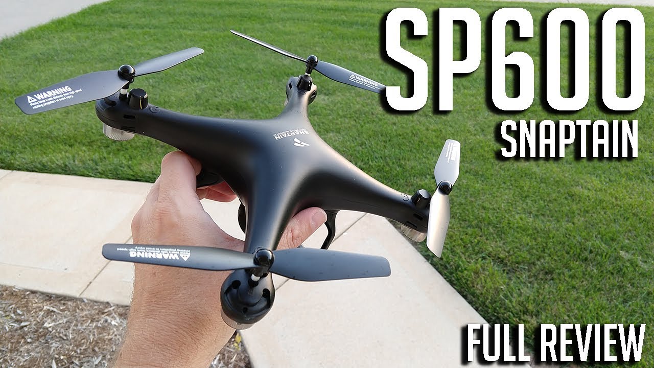 Snaptain SP600 720p WIFI FPV Drone Review