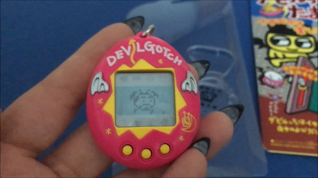 ENGLISH! Introducing the  Tamagotchi Devil for Halloween