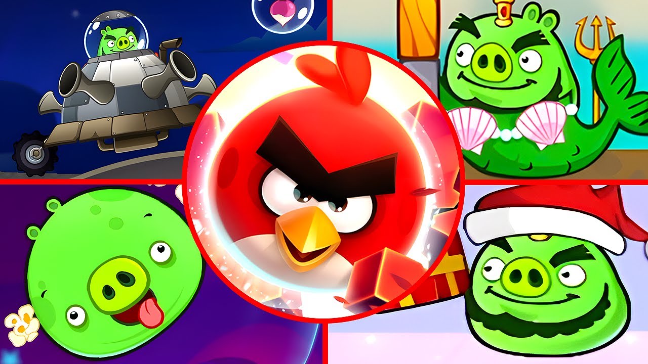 Angry Birds Reloaded - All Bosses (14 December 2024)
