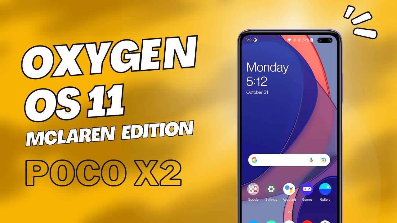 Oxygen OS 11 McLaren Edition Port for POCO X2 / Redmi K30 | OFFICIAL | ANDROID 11 | OnePlus 9R Port