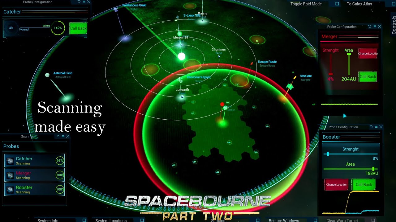 SpaceBourne 2 Tutorial - Scanning mini game | How to