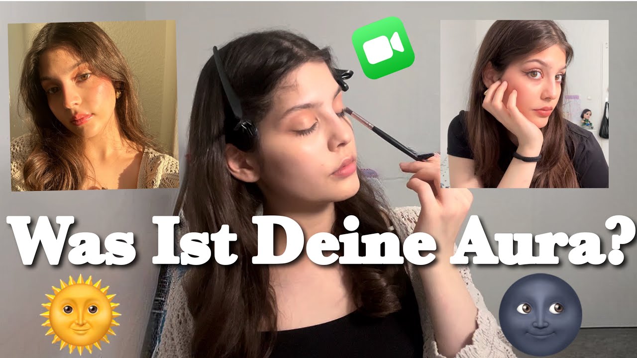 Sun💛 ODER Moon🩵 make up style? - Was Bist Du ? ( facetime vibes) )