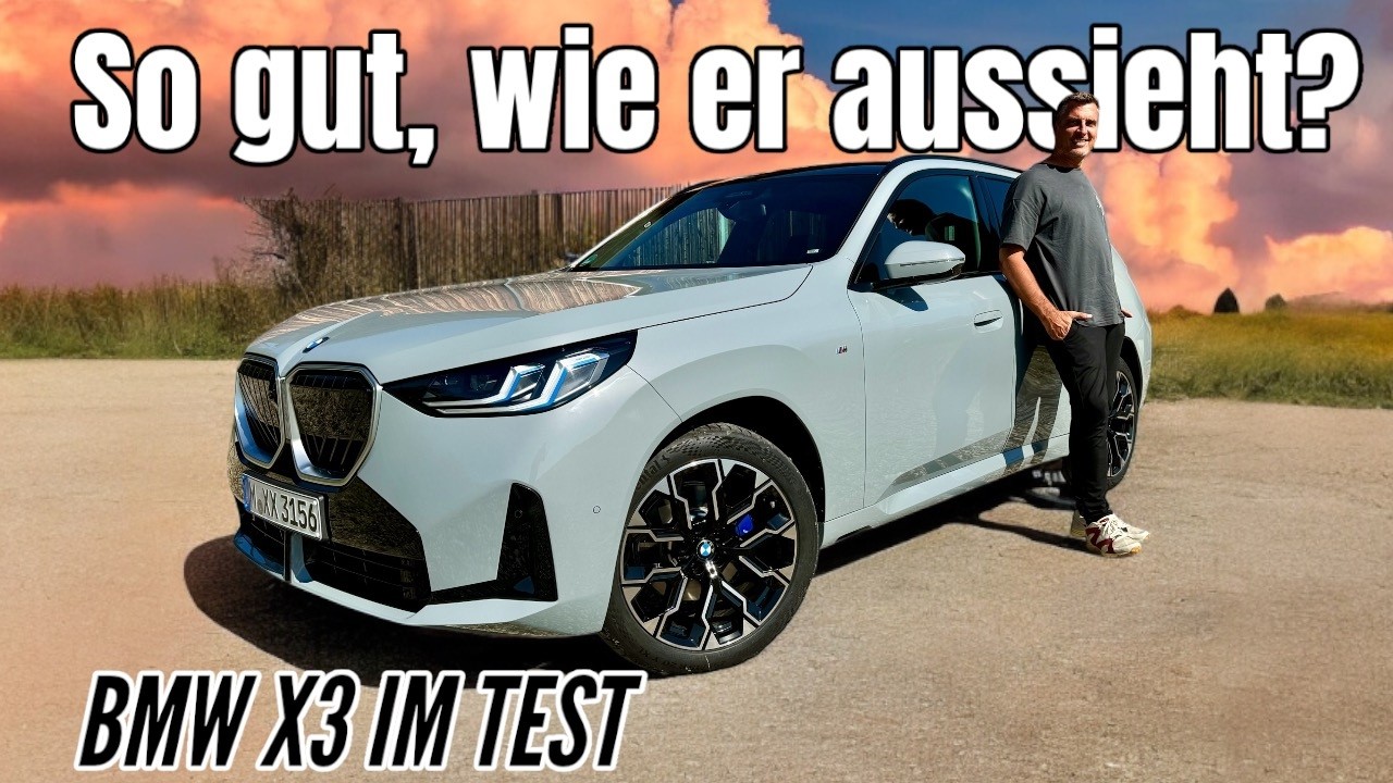 BMW X3 20 und M50 xDrive: Besser als Audi Q5 und Mercedes GLC? Benziner im Test | 2024 / 2025