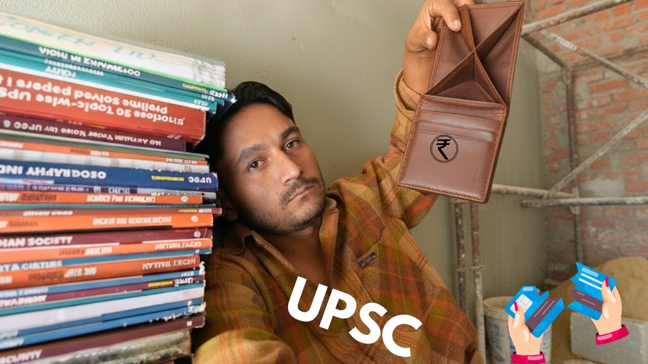 The Harsh financial Reality Every UPSC Aspirant 💔💰- My true story of Struggle and Hope 
