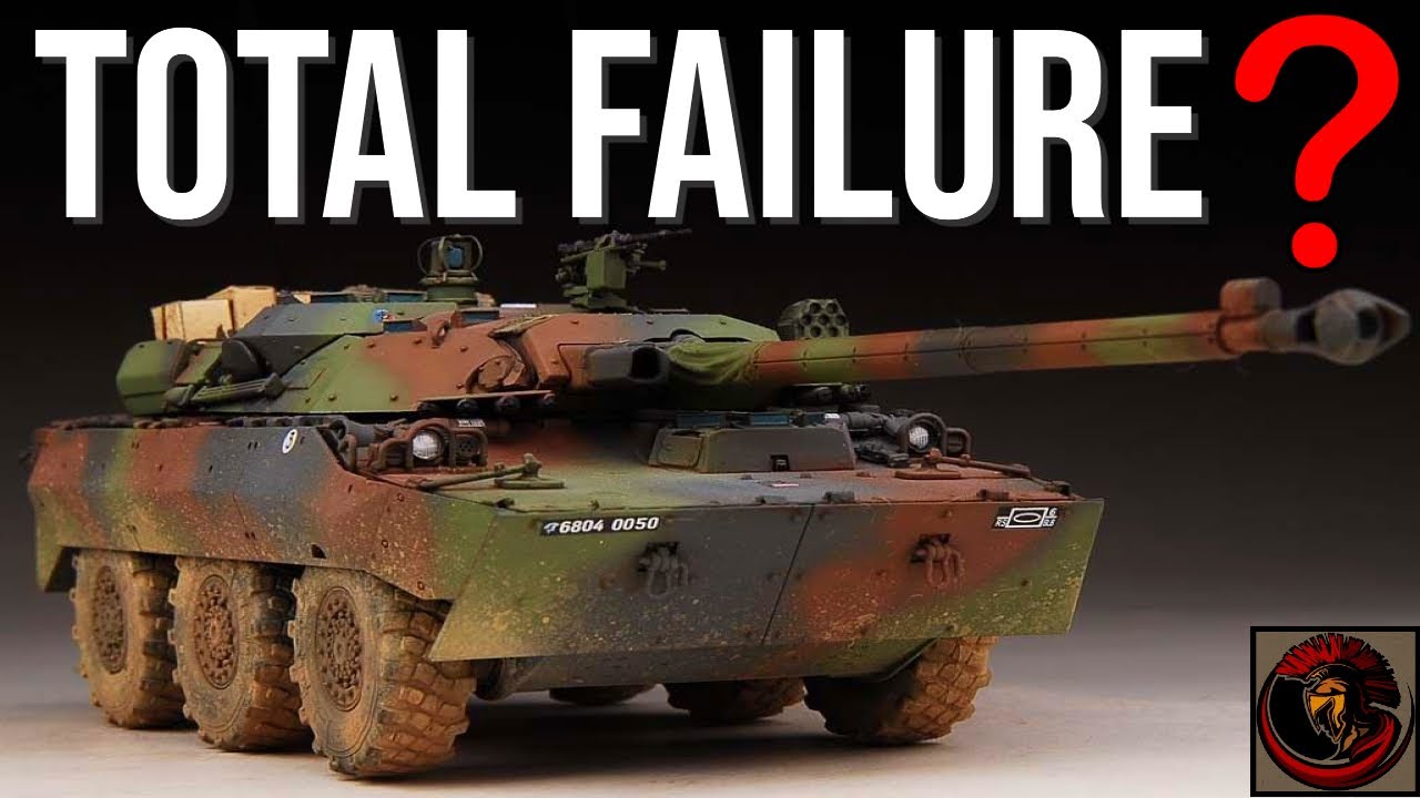 Французская разведывательная машина AMX-10RC 6X6 | НЕУДАЧНЫЙ САМЫЙ БЫСТРЫЙ УБИЙЦА ТАНКОВ?