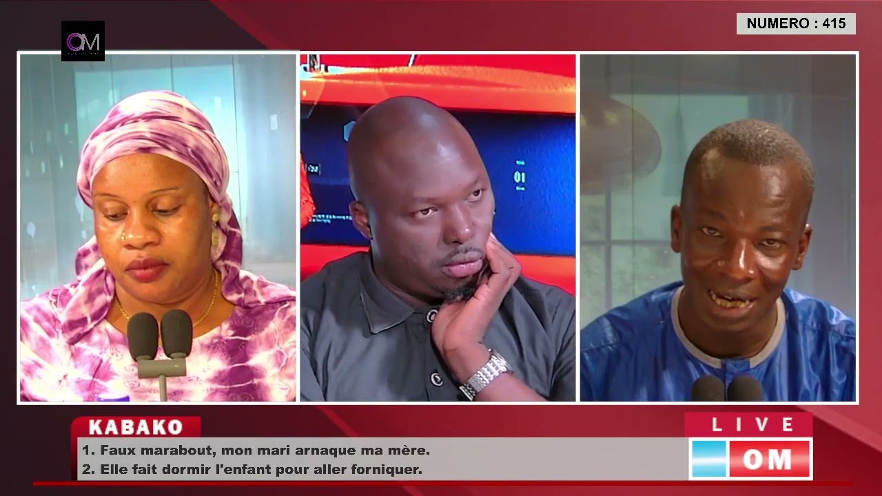 OMLive: #KABAKO - NUMERO : 415. Faux marabout, mon mari arnaque ma mère.