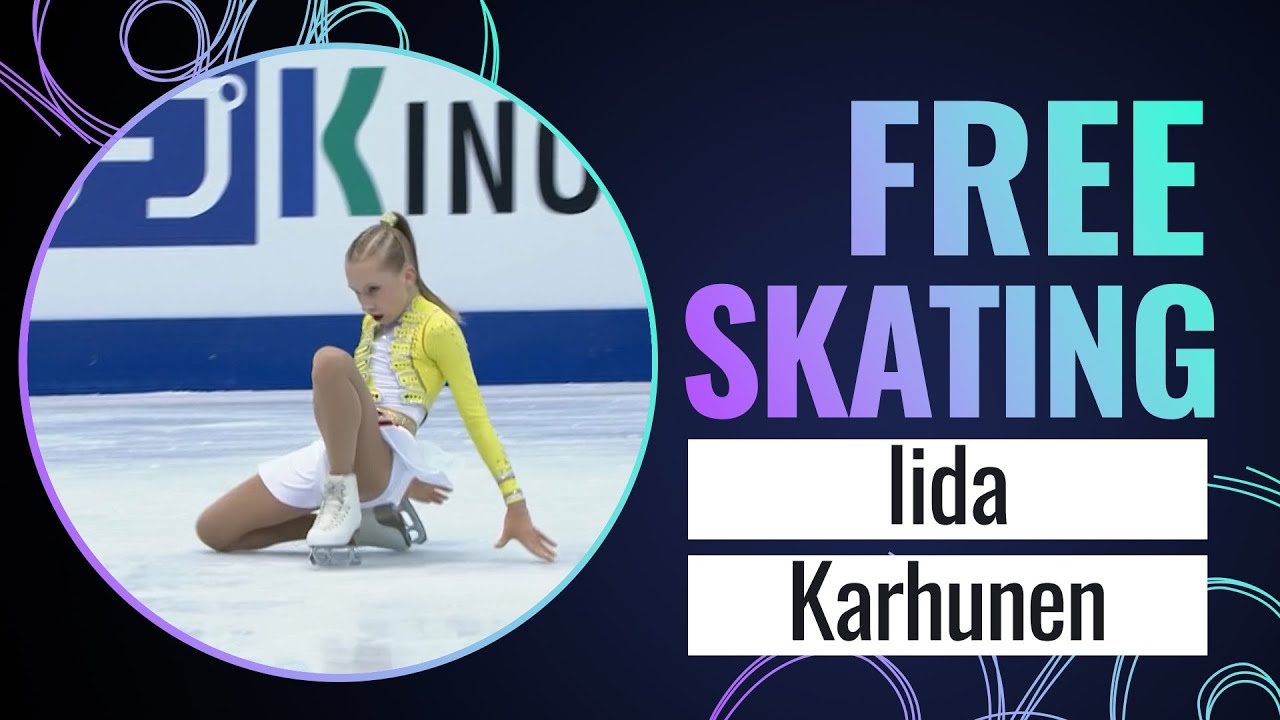 Iida KARHUNEN (FIN) | Women Free Skating | Taipei City 2024 | #FigureSkating