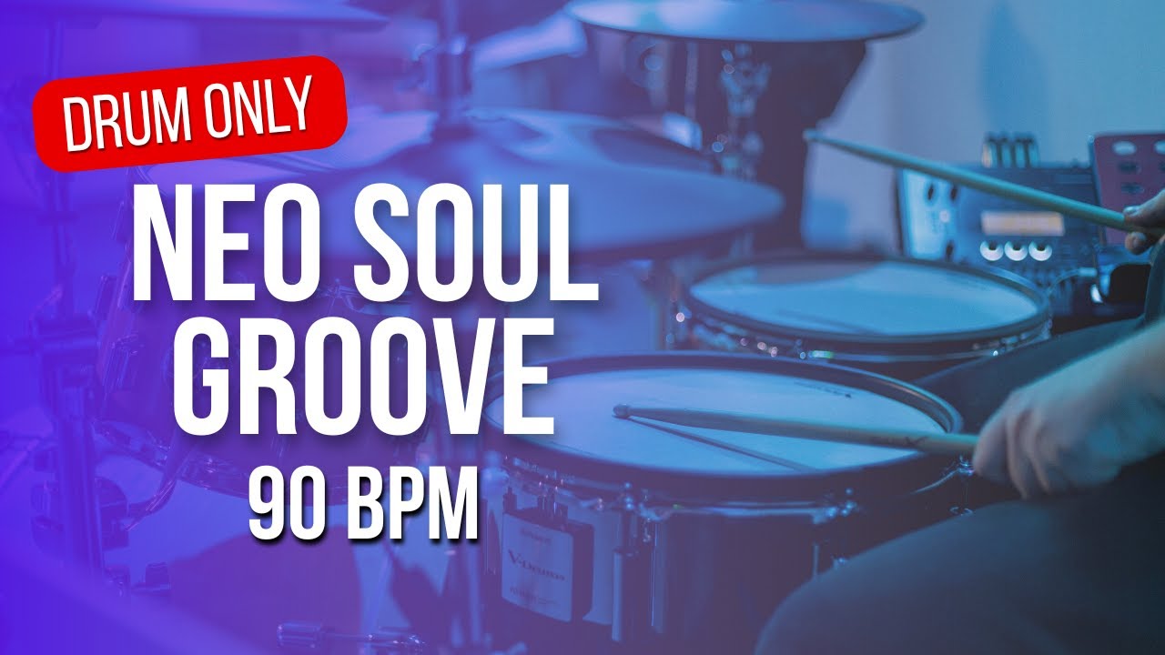 Deep Pocket Neo Soul Drum Groove – 90 BPM – Drum Only
