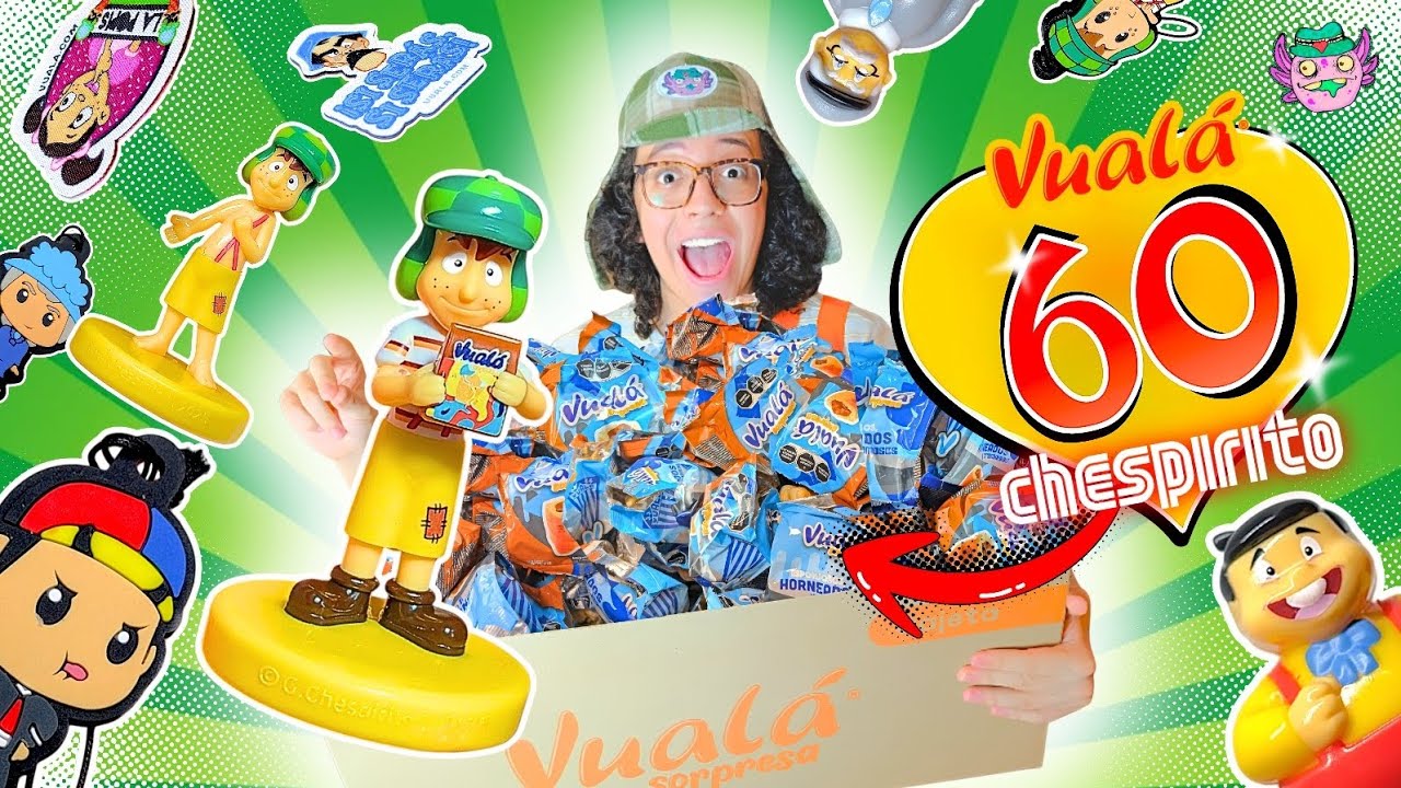🥐Empezamos Con TODO La Nueva PROMO💛Abrí Una CAJA Vualá CHESPIRITO 2025