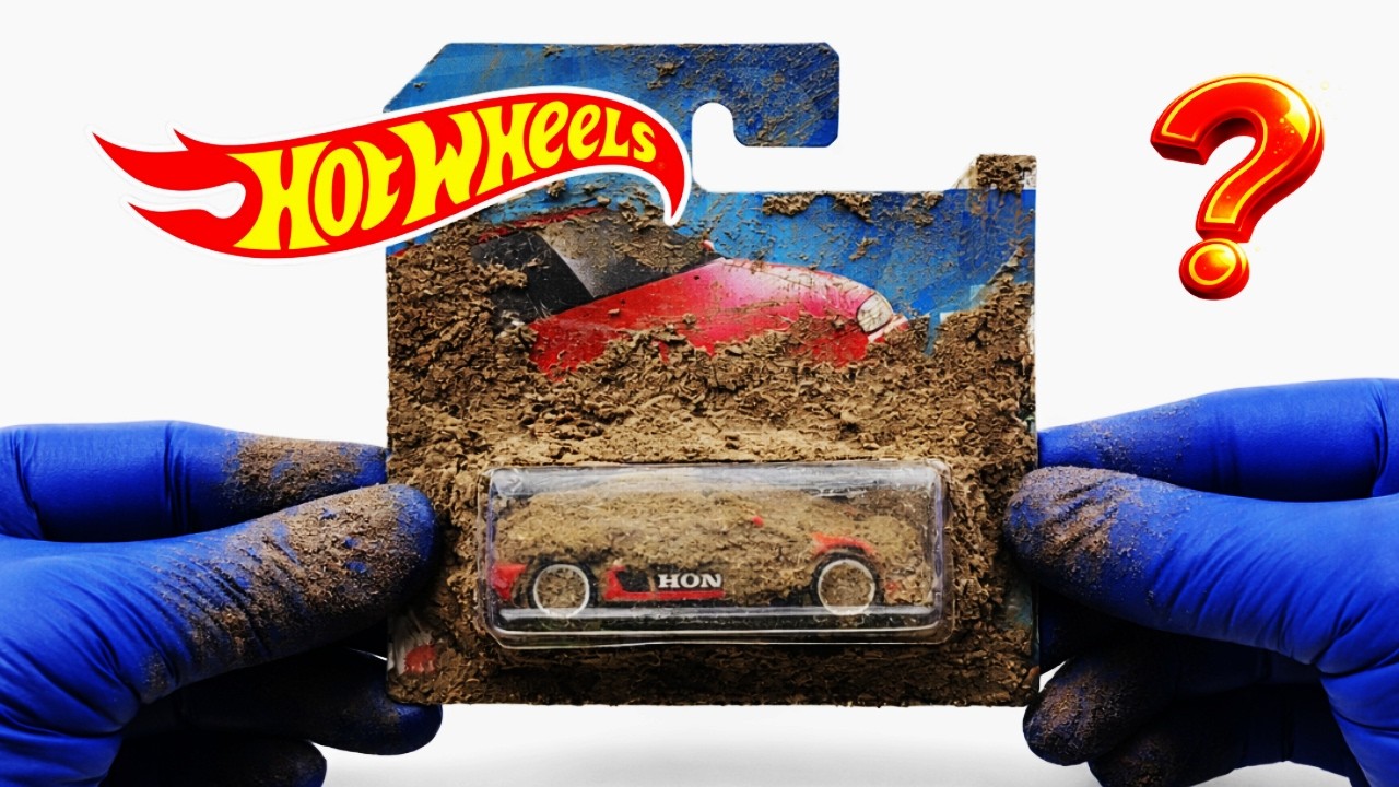 I Cleaned the Dirtiest Hot Wheels – ASMR Cleaning Sounds