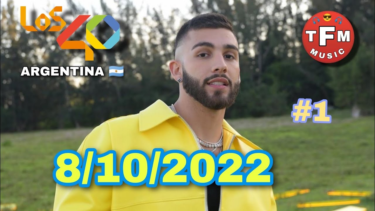 Lista Del 40 al 1 Argentina 🇦🇷 Semana 41 (8/10/2022)
