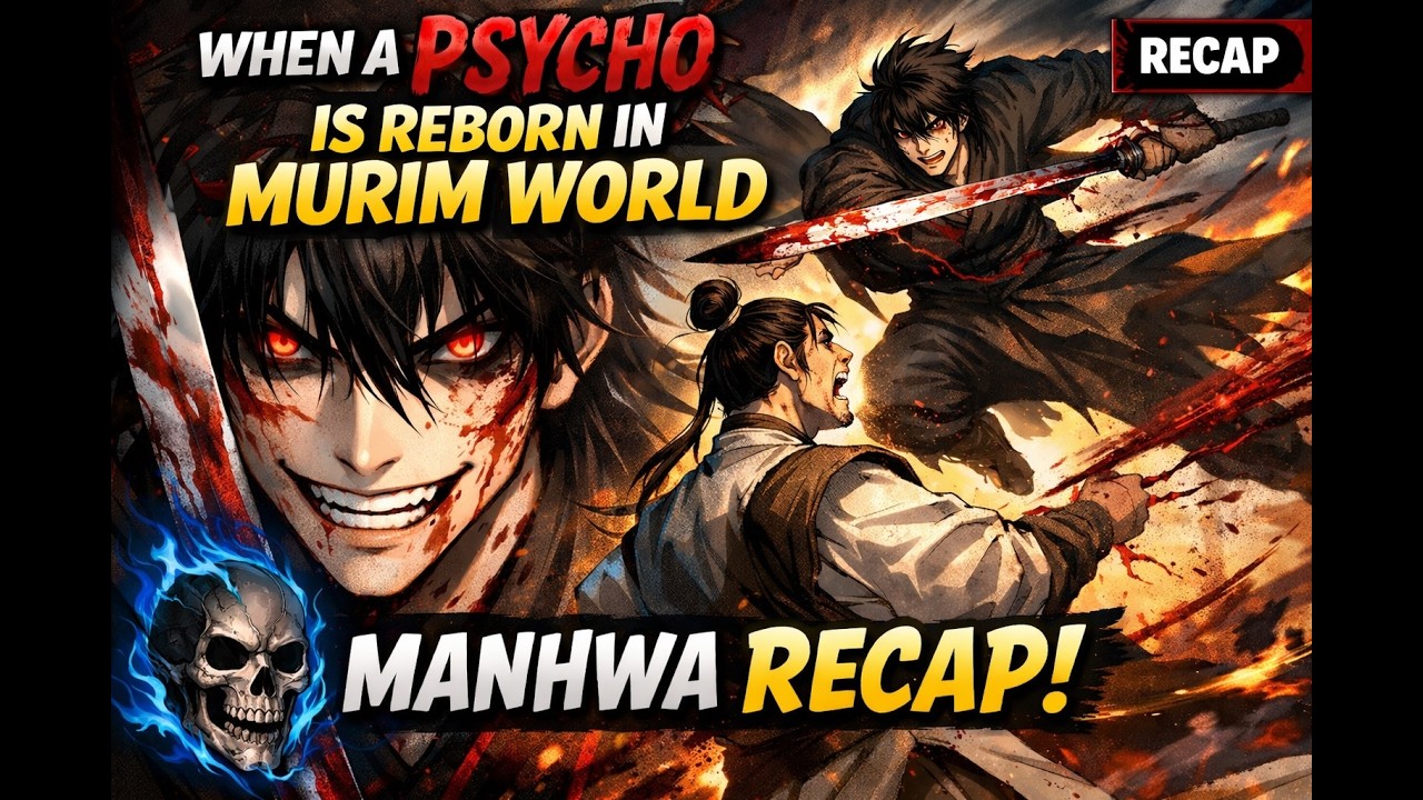 A Psycho is reborn in Murim, and gets stronger by Killing  #PsychopathInMurim