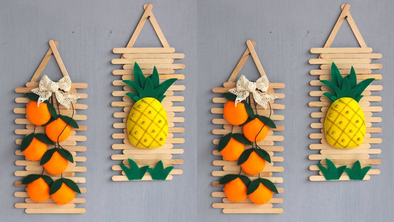 home decorating ideas | Popsicle stick crafts ideas |  craft ideas