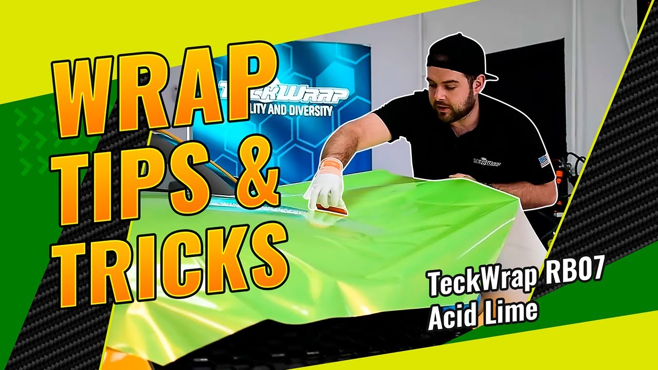 Install advises and tips from TeckWrap UK (TeckWrap Acid Lime RB07)