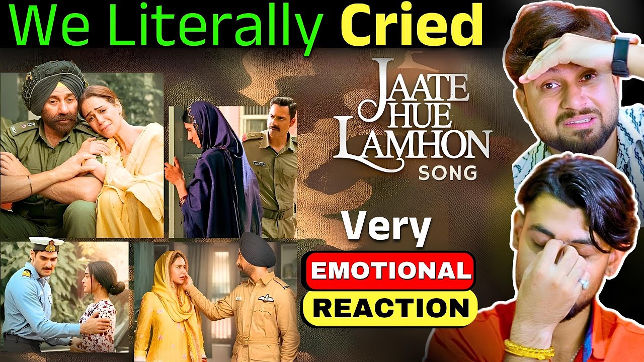 BORDER 2: Jaate Hue Lamhon Song Reaction😭❤️| Vishal Mishra | The Reacting Bros