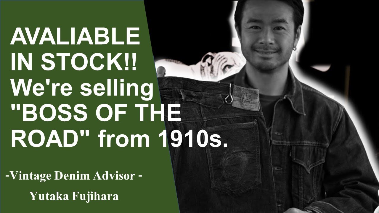AVALIABLE IN STOCK! We're selling BOSS OF THE ROAD from 1910s