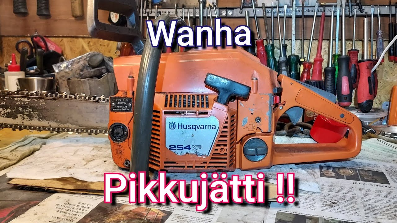 Taas löytyi sahavanhus maakunnasta, Husqvarna 254 XPG 💥