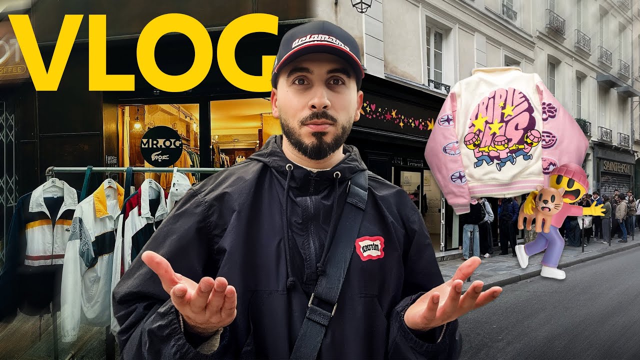 VLOG au Pop-Up de @Supraaaw et de Lacoste vintage de MR OG ! 🙃🐊