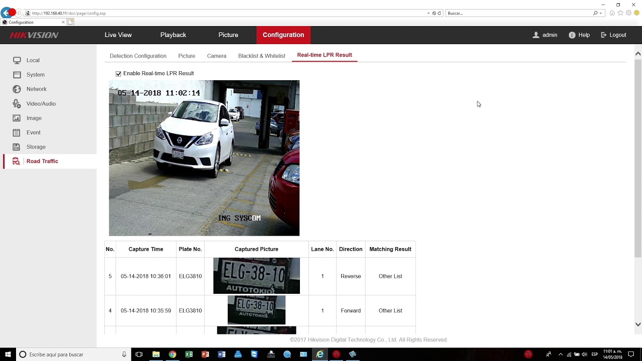 Reconocimiento de Placas HIKVISION  DS2CD4A26FWDIZS/P