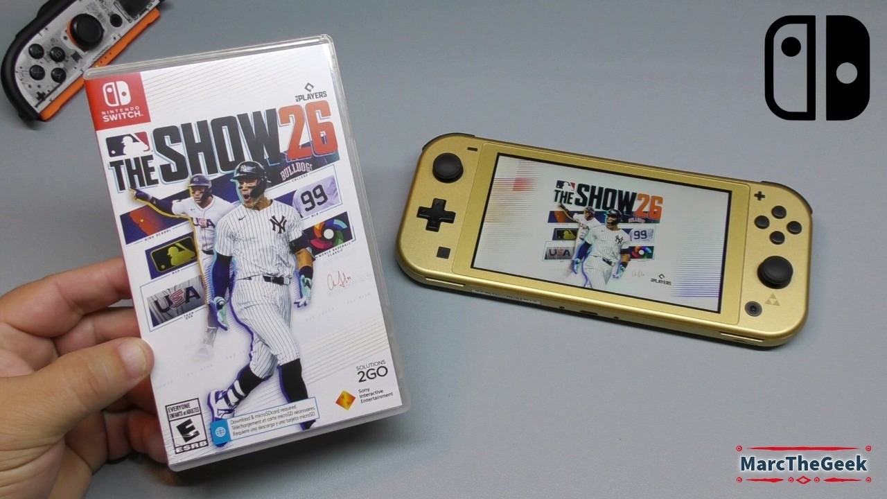 MLB The Show 26 Gameplay on Nintendo Switch Lite