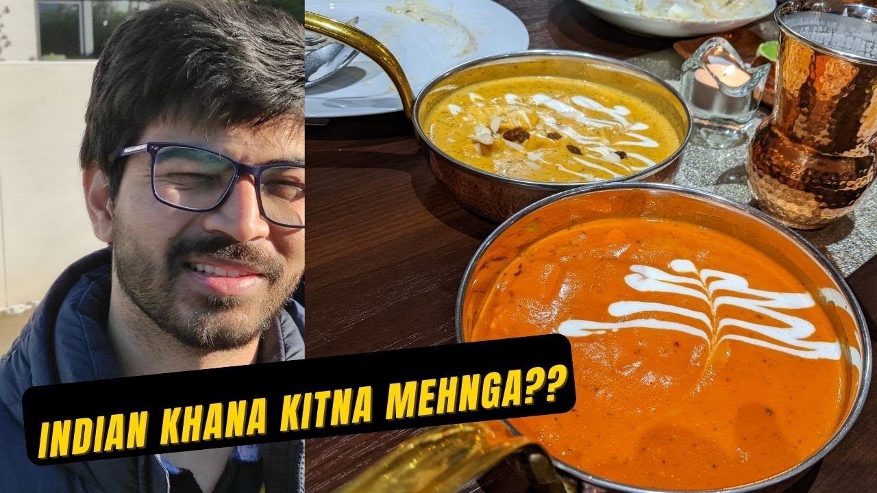 In search of Chole Bhature in Germany | &euro;15 ka Butter Chicken | Indian Restaurant experience