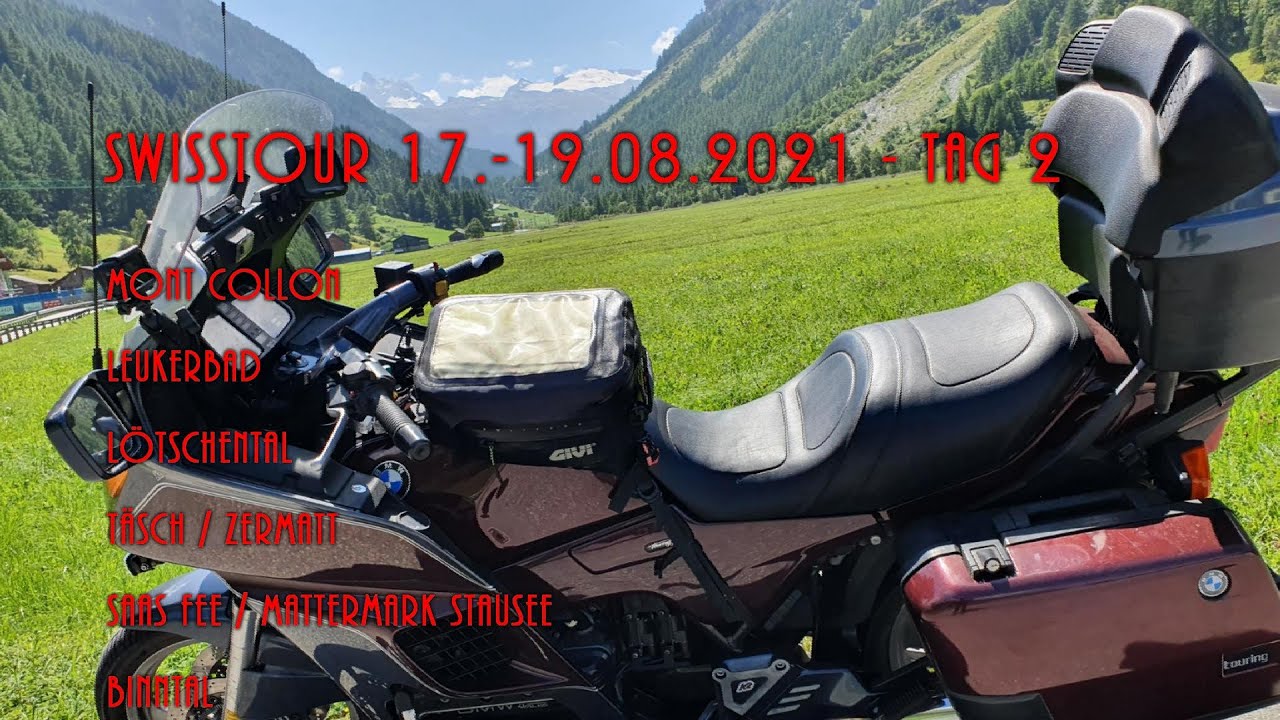Manne's Swisstour 17.-19.08.2021 mit BMW K1100 LT - Tag 2
