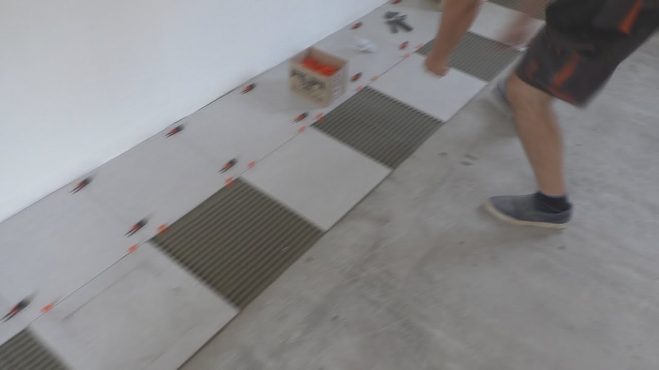 Особенности укладки плитки с СВП!)