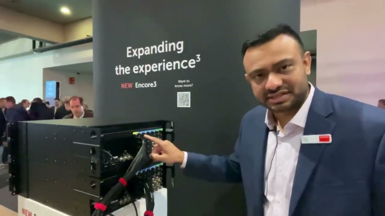 ISE 2024  Barco ENCORE3 8K image processing