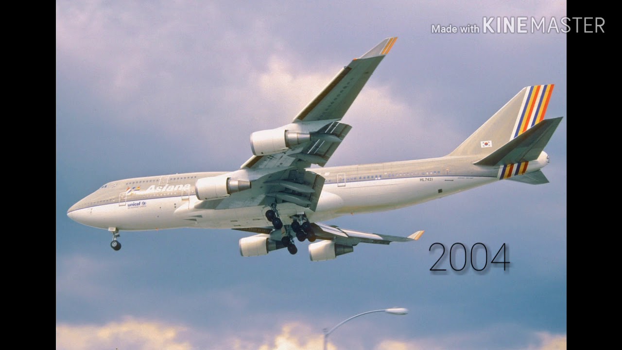 Fleet History - Asiana Airlines 747-400 (1990-Present)