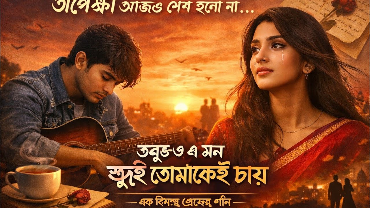অপেক্ষা আজও শেষ হলো না আমার//Opekkha Ajo Ses Holo Na Amar//তবুও এ মন শুধু তোমাকেই চায়।
