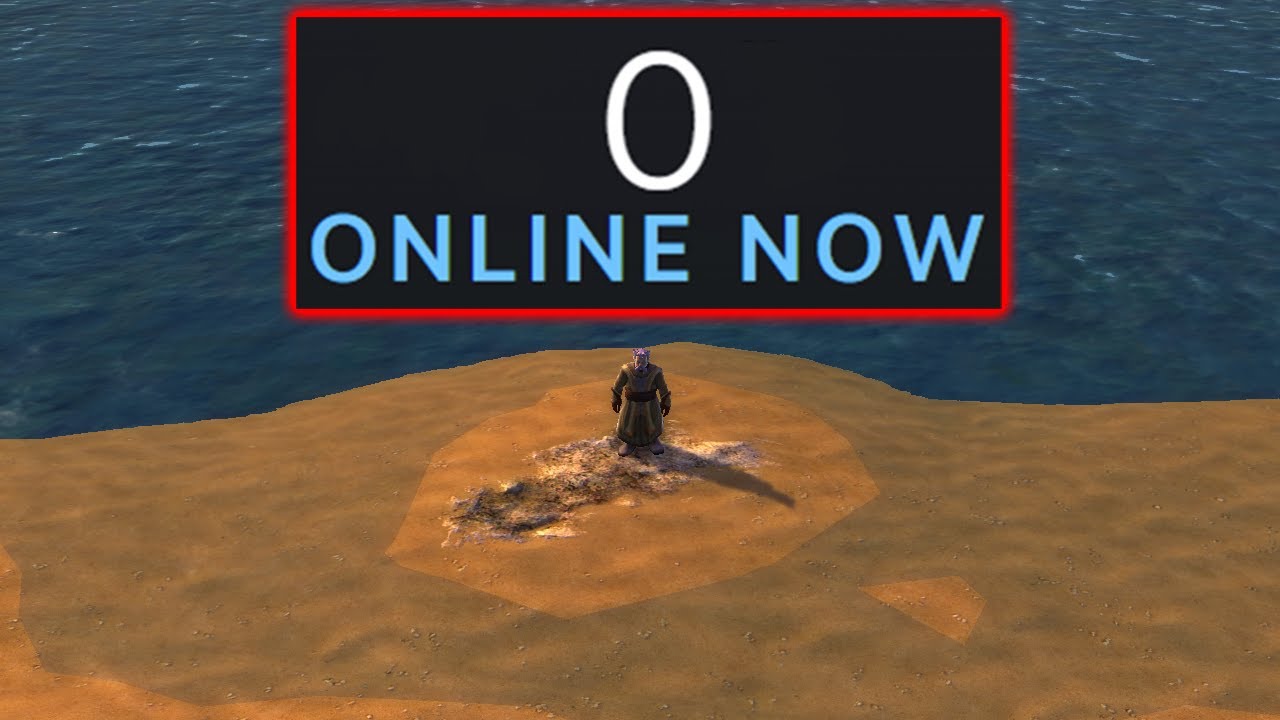 I Spent 24 Hours In A Dead MMORPG