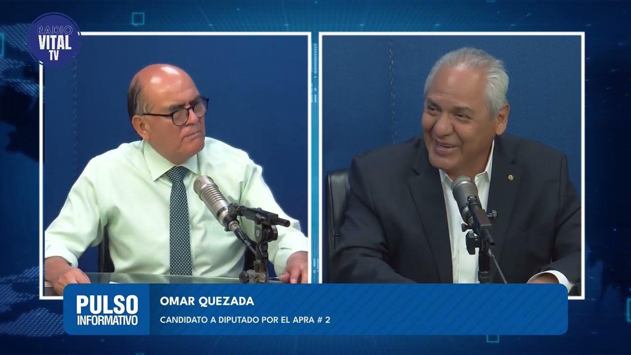 Invitado: Omar Quezada - Candidato a Diputado por el APRA #2
