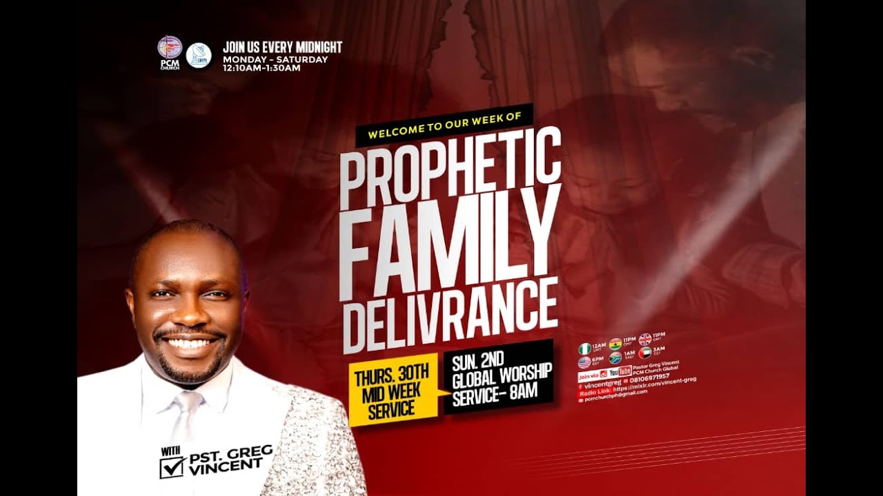 HOSANNA CROSS-OVER INTO NOVEMBER WITH PR. GREG VINCENT: 31ST OCTOBER 2025