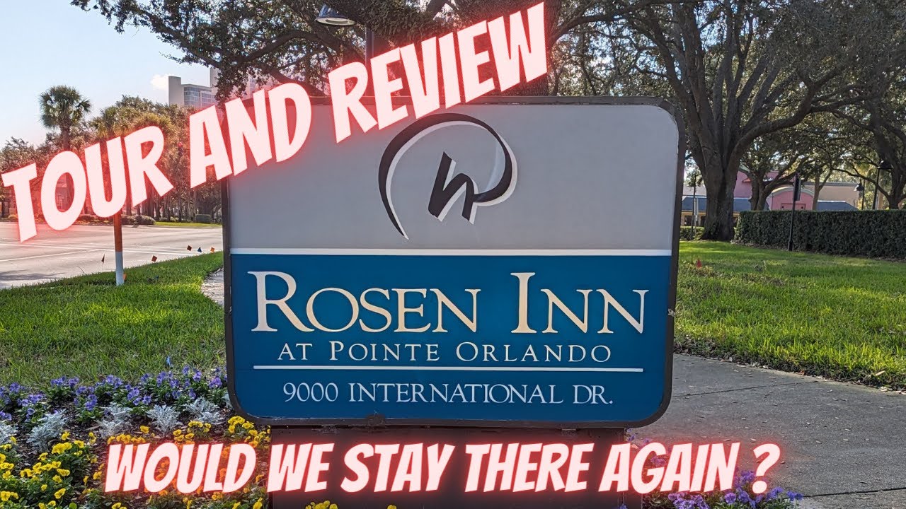 Rosen Inn Pointe Orlando Hotel Tour And Review (International Drive Florida) Would We Stay Again ?