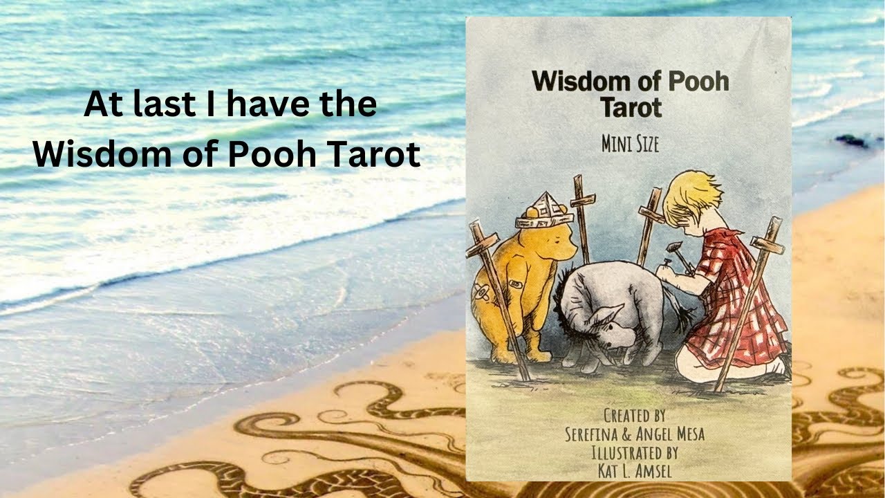 Unboxing the Mini Wisdom of Pooh Tarot in a Tin