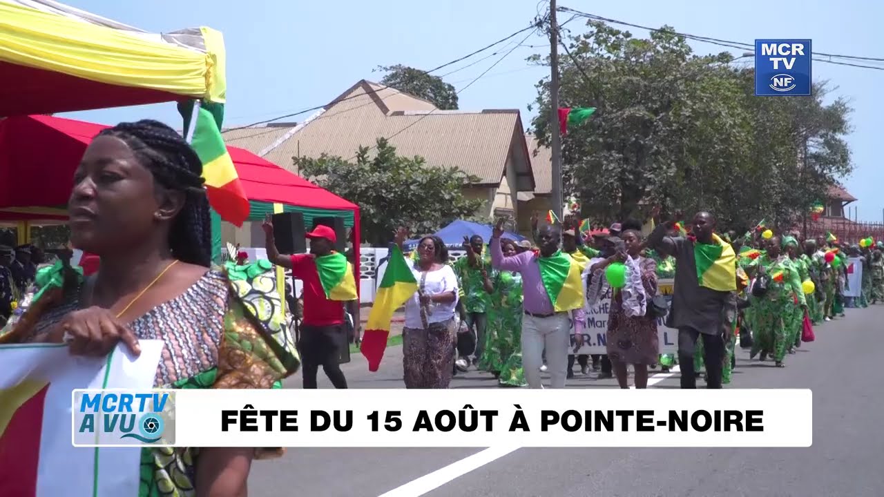 D&eacute;fil&eacute; Civile du 15 Ao&ucirc;t 2025 &agrave; Pointe-Noire | Congo